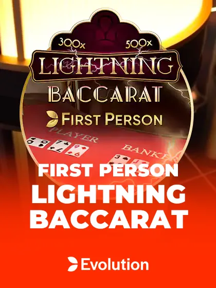 First Person Lightning Baccarat